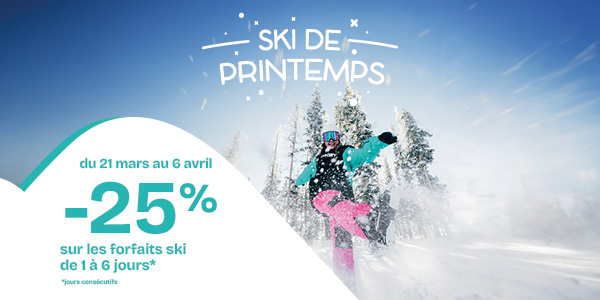 Les remises -25% Pass ski de printemps en mars Altiservice Font-Romeu Pyrénées 2000