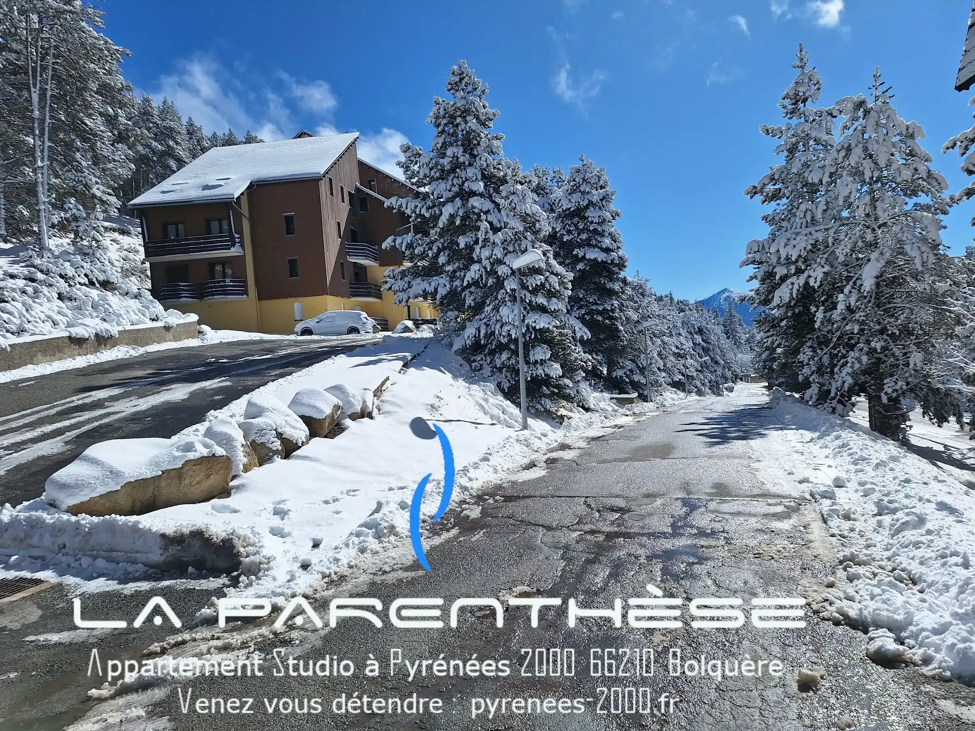 Au pied pistes ski Réservation location séjour week end vacances Appartement studio Parenthèse montagne 66210 bolquère Pyrénées 2000 Font-Romeu